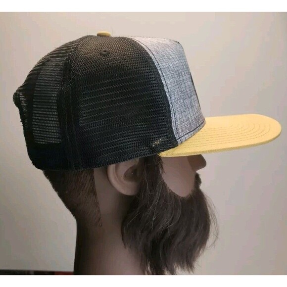 Prana  Wise A$$ Donkey Snapback Trucker Hat - Picture 6 of 11